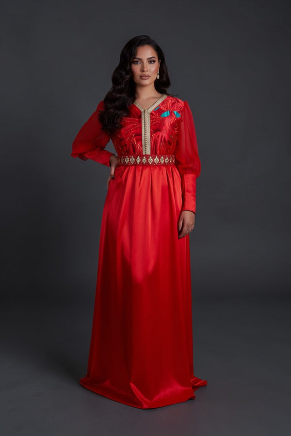 CAFTAN COQUELICOT