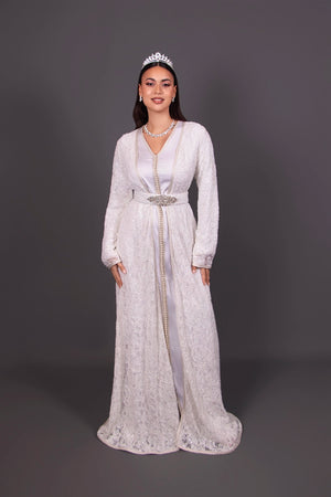 Caftan Ameera – Takchita de mariage| Caftan Marocain Femme