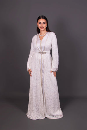 Caftan Ameera – Takchita de mariage| Caftan Marocain Femme