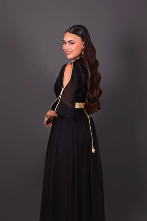 CAFTAN BLACK SOLEA