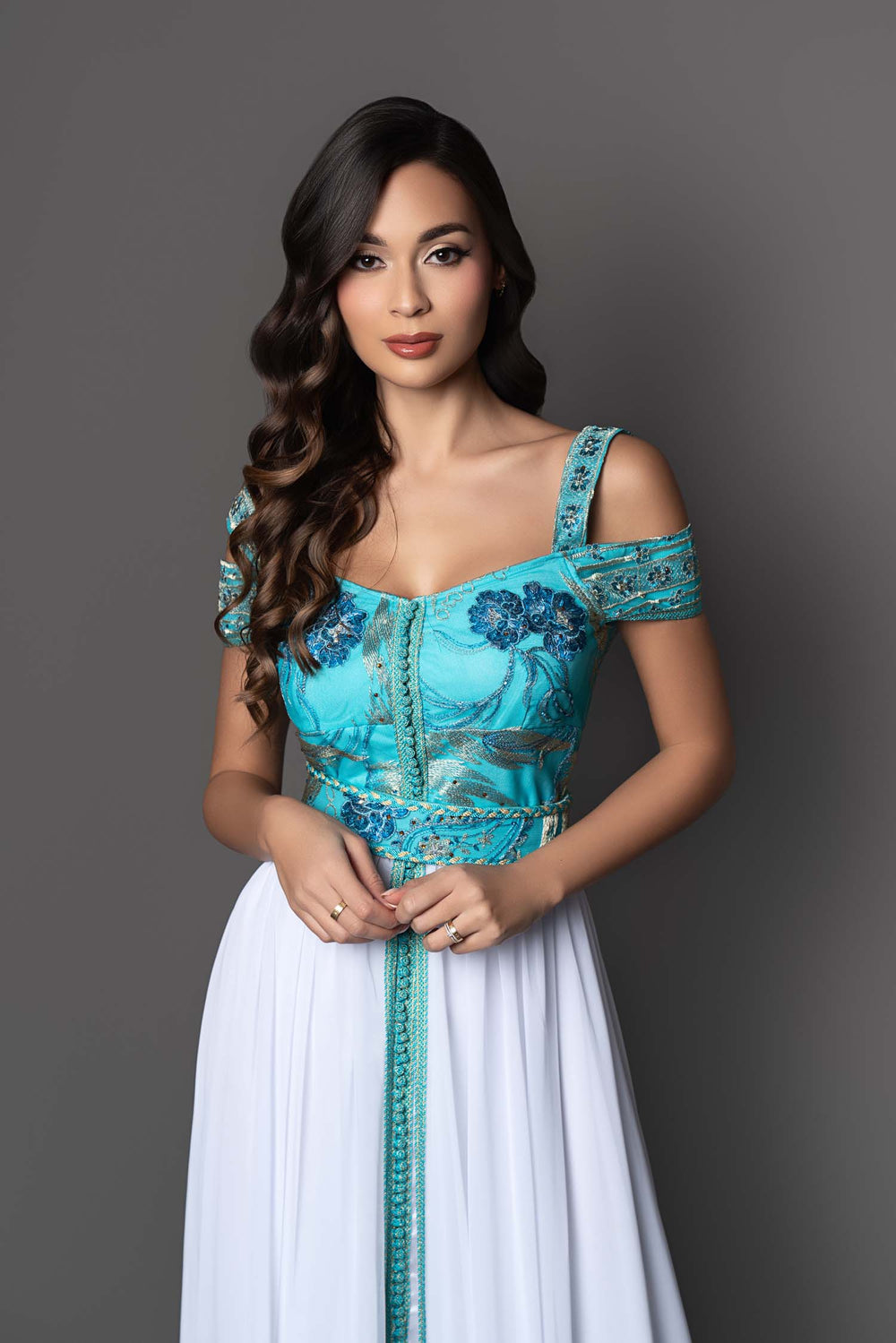 CAFTAN BEVERLY BLUE